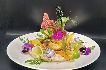 Plate of food at Le Passionnant Morzine