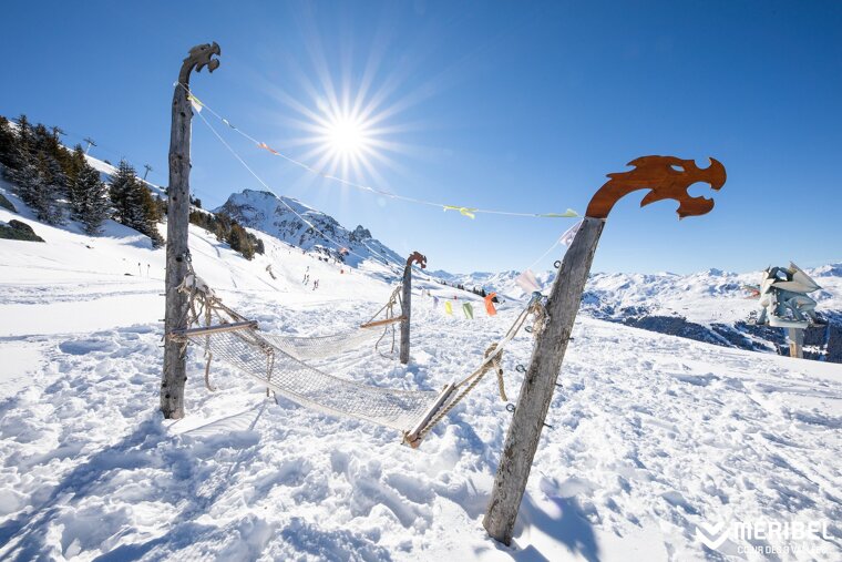 Snow and piste in Val Thorens