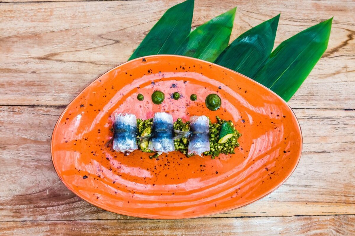 Aiyanna Beach Club, Cala Nova style of cuisine