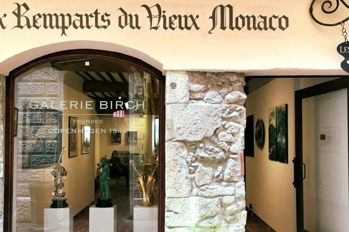 New gallery on the Monaco rock