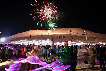 Ski Show by the ESF Ski Instructors, Alpe d'Huez