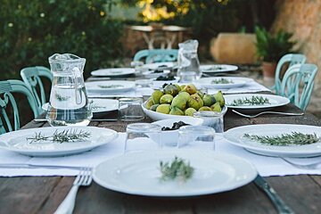 Can Torna Finca Hotel, Esporles garden