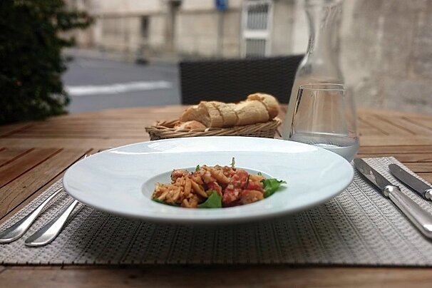 L'Isle Sonnate Restaurant Review, Tarbais Bean Salad