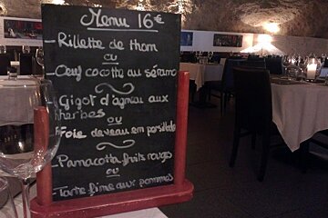 La Grotte D'auguste Restaurant Review interior