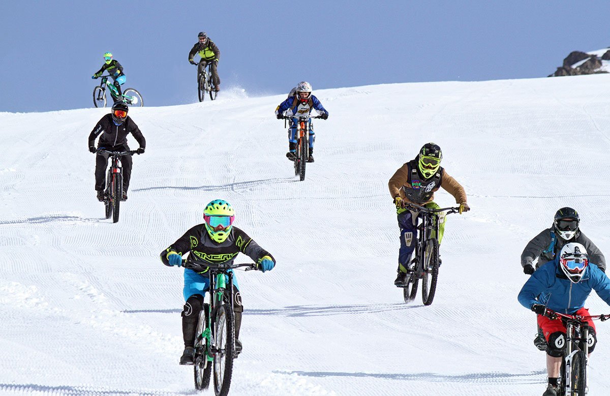 Snow mountain bike racing sales 2019