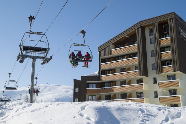 1 bed apartments - Residences Les Bergers, Alpe d'Huez exterior