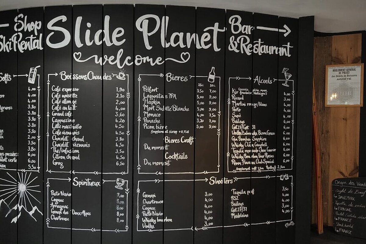 Slide Planet - The Shackleton Restaurant, 2 Alpes