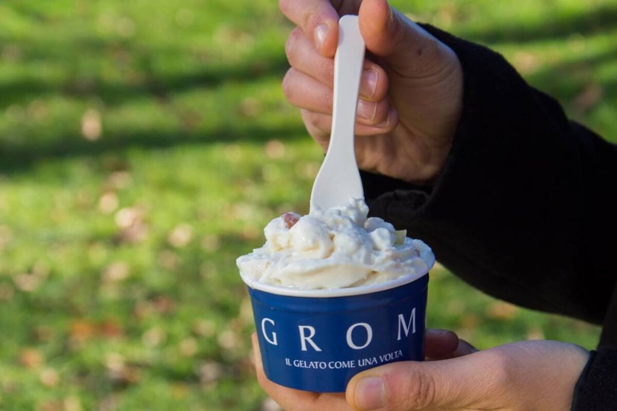 Grom Ice Cream Parlour, Milan food