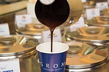 Grom Ice Cream Parlour, Milan food