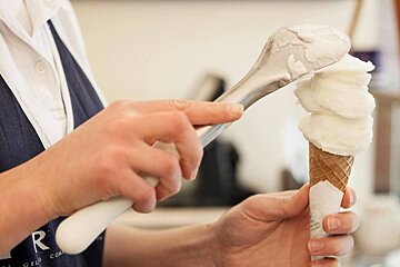 Grom Ice Cream Parlour, Milan food