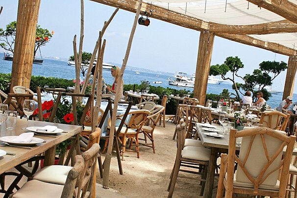 La Guerite, Ile Sainte-Marguerite restaurant terrasse