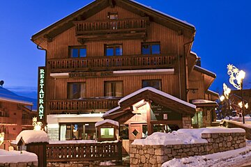 La Taverne Restaurant, Meribel Centre exterior