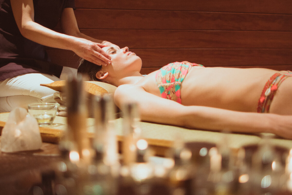 Le Bachal Spa, Chamonix treatment room