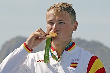 Marcus Cooper Walz and his gold medal in Rio