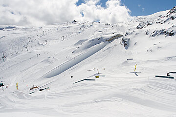Snowparks in Les Deux Alpes