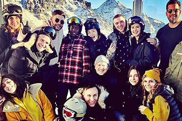 Madonna hits the slopes in Verbier