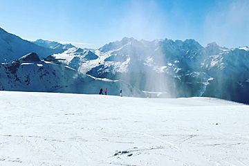 Madonna hits the slopes in Verbier