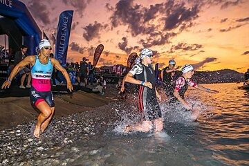 2400 athletes at the 1st Nice Ironman 70.3
