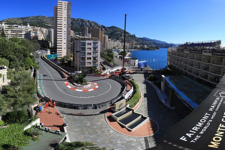 fairmont hotel terrace at monaco grand prix