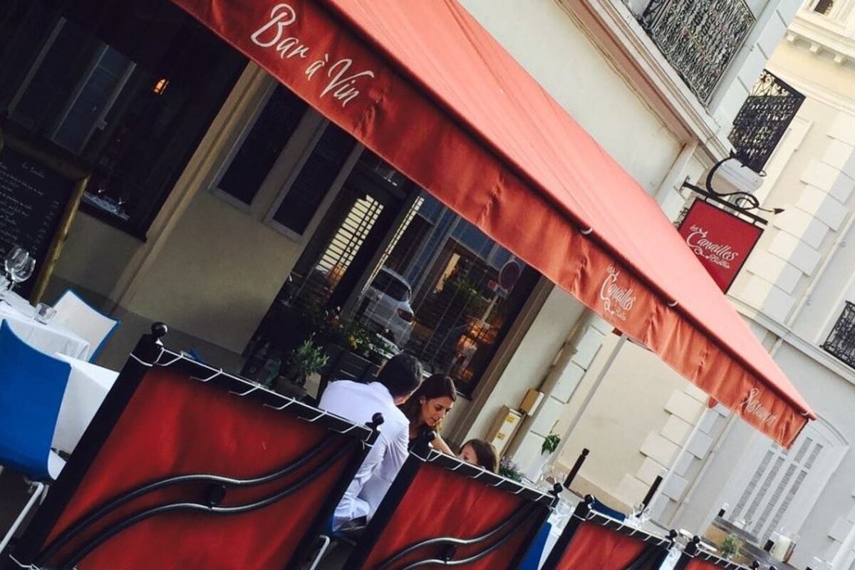 Les Canailles Bistro Restaurant, Cannes restaurant terrasse