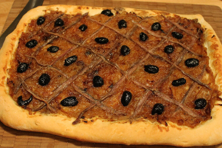 Pissaladiere, Saint-Tropez
