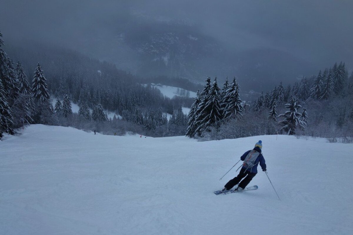 Storms to sunshine in the Chamonix Valley
