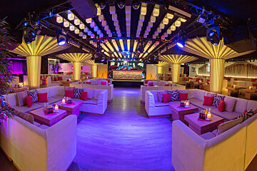 Twiga Restaurant, Shisha Bar & Nightclub, Monte-Carlo interior