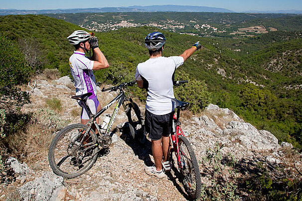 Verdon Hills, Greoux les Bains mountain bike