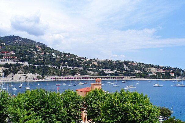 a sea harbour at Villefranche Sur Mer