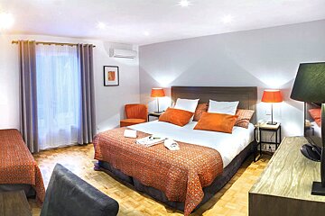 Hotel Fabian des Baux, Les Baux de Provence double bedroom