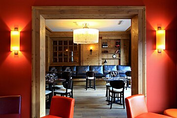 Interior of Bistrot 19.38 Morzine