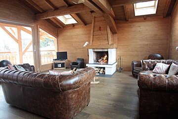 L'Alpin Chalet, Morzine lounge