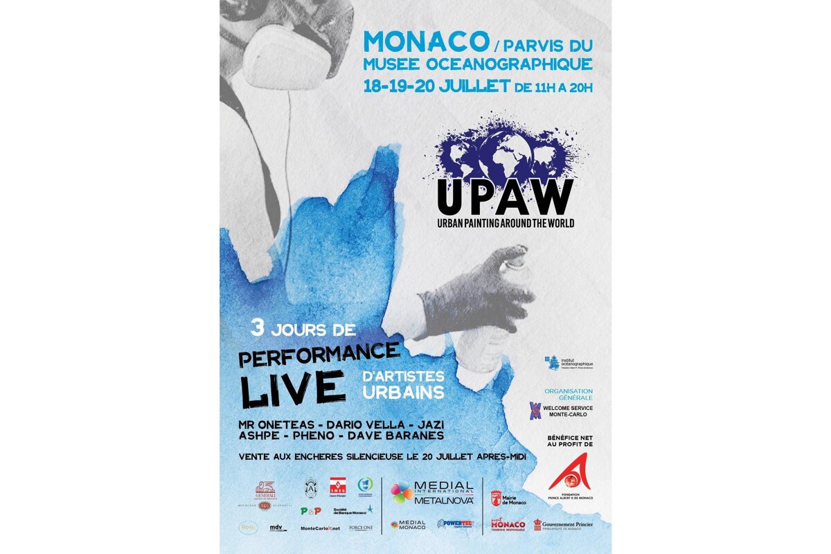 Urban Painting Around the World 2020, Monaco