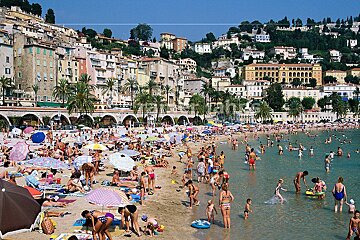 Baie de Garavan, Menton