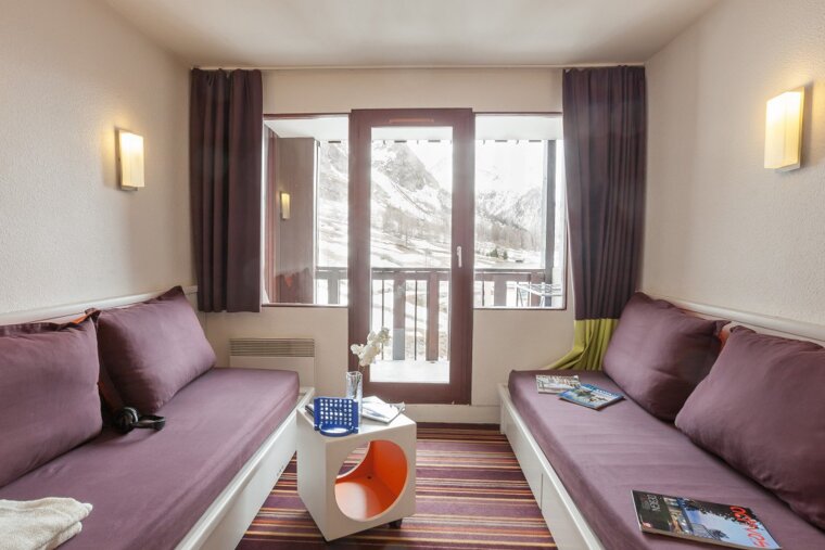 La Daille Residence, Val d'Isere living room