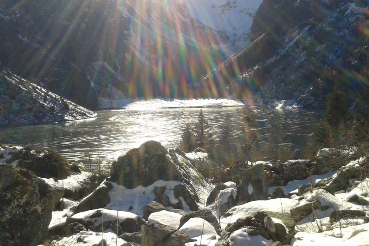 a lake