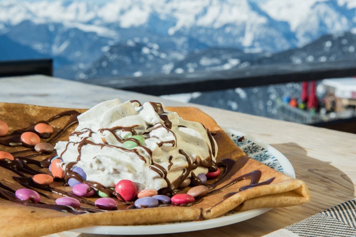 Le Mouton Noir Self Service Restaurant, Verbier main