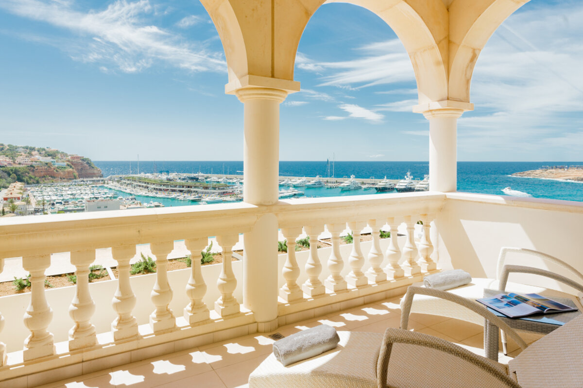 Port Adriano Marina Golf & Spa Luxury Hotel, El Toro balcony