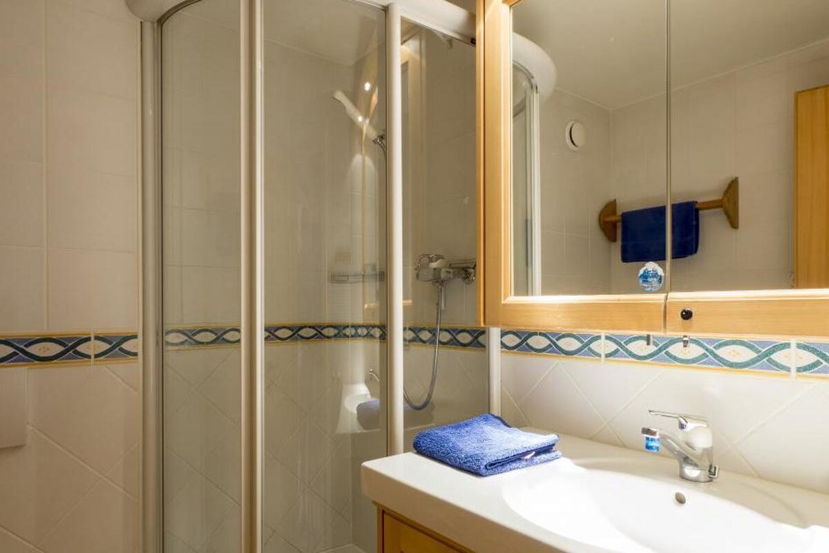 Aubepine 118 Apartment, Verbier - Centre shower room