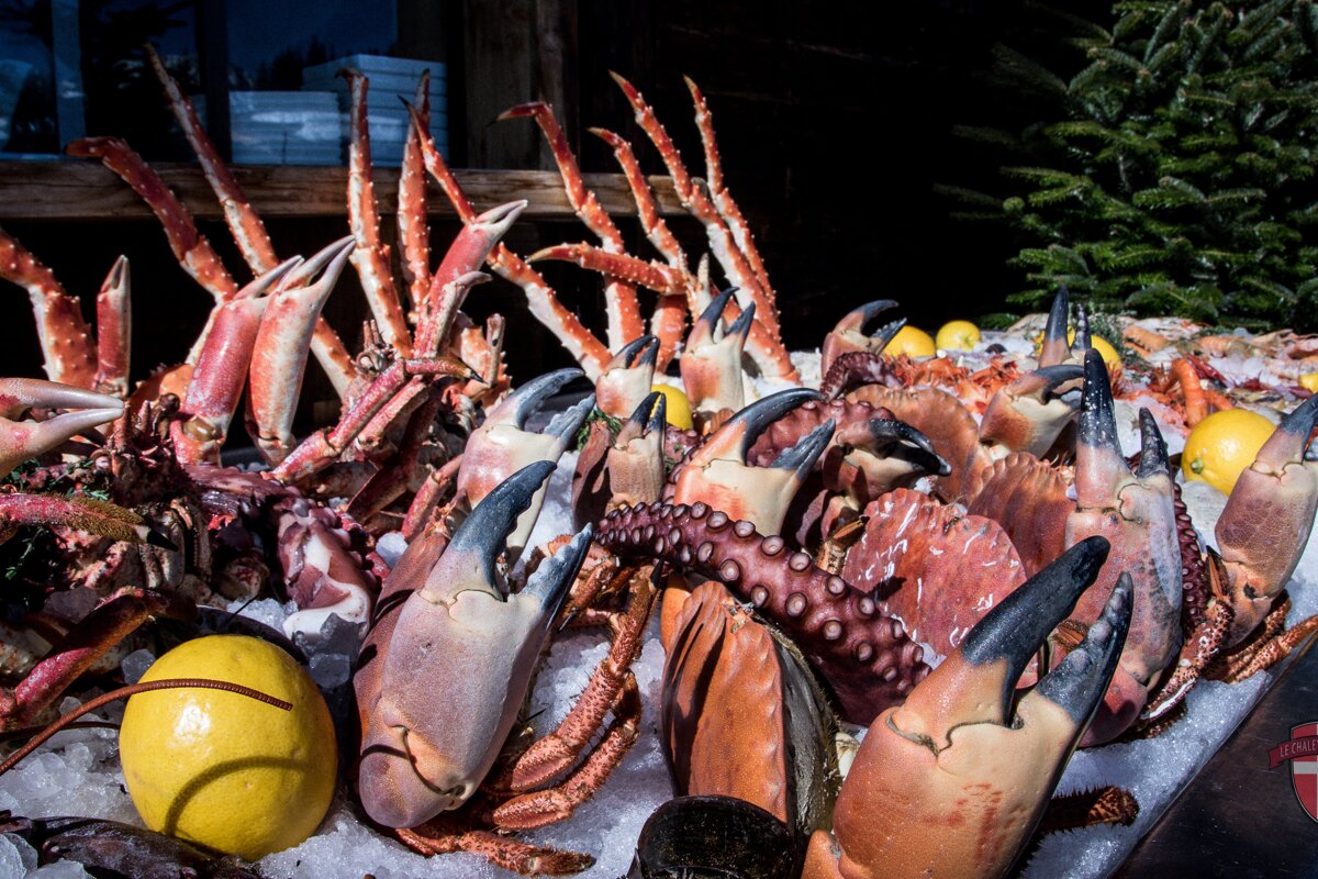 Le Chalet des Pierres Restaurant, Courchevel Valley style of cuisine