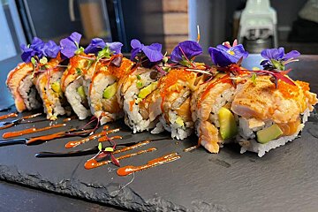 sushi tapas at Sa Barca