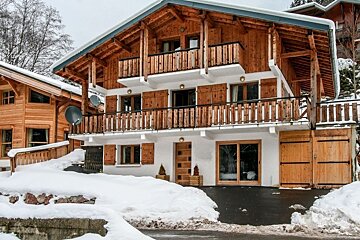 a ski chalet in morzine