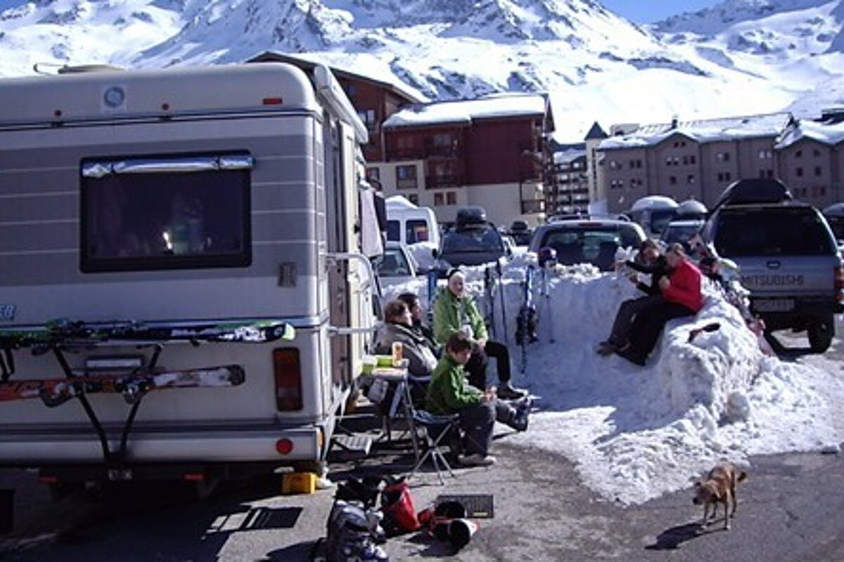 Aire de Service, Val Thorens 2300 area