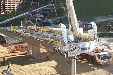 Construction of the New Colosses Chairt Lift has Started