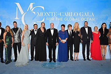 Hollywood glamour at Monte-Carlo Global Ocean Gala 2019