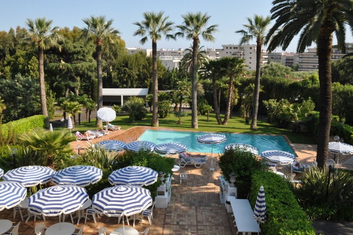 Hotel des Mimosas, Juan les Pins outdoor swimming pool