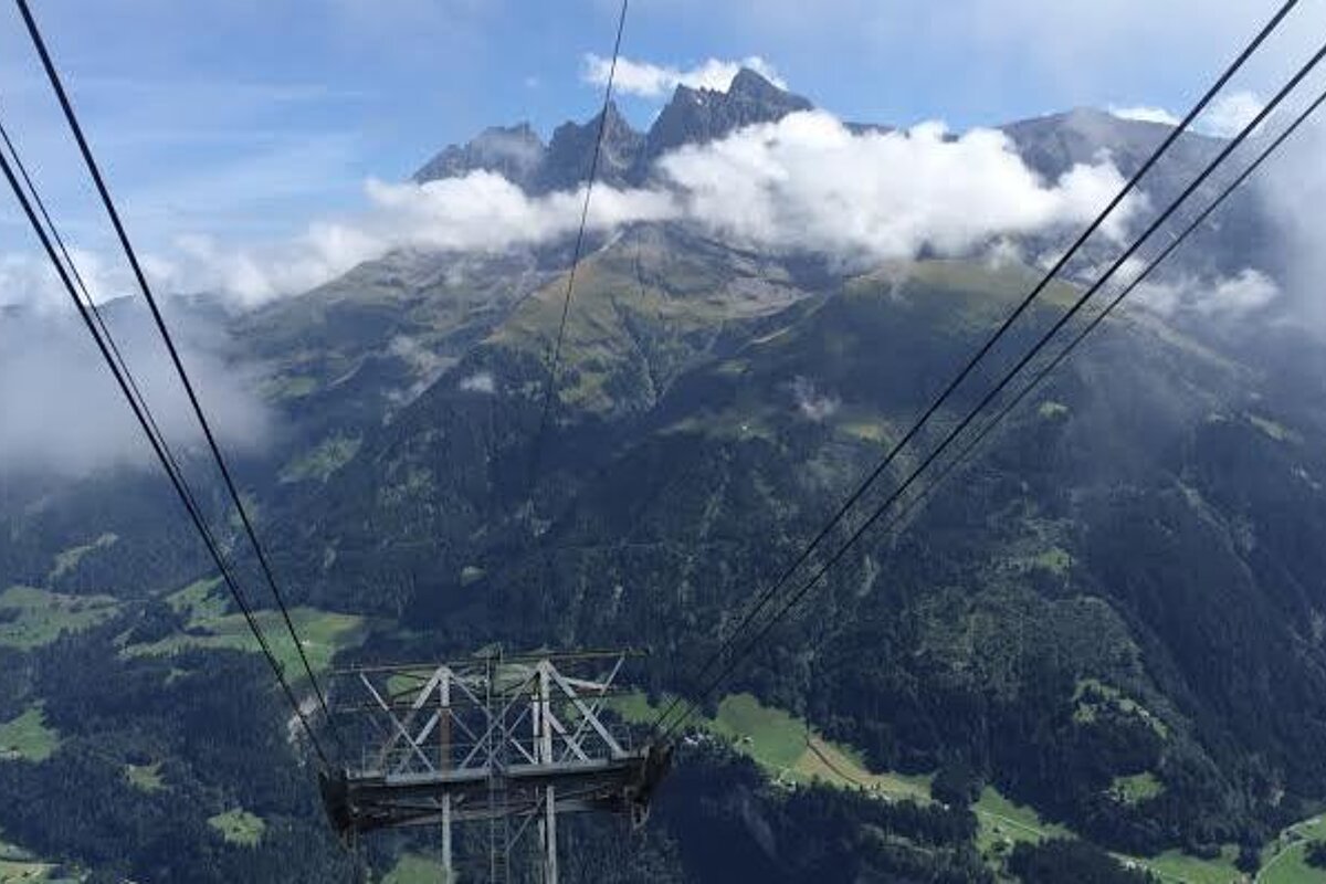 the mountains of champery
