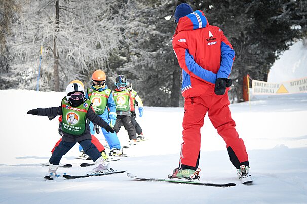 ESF Ski School Group Lessons, La Plagne 1800