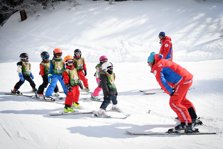 ESF Ski School Group Lessons, La Plagne 1800