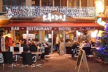 Les Rhodos Bar, Morzine exterior